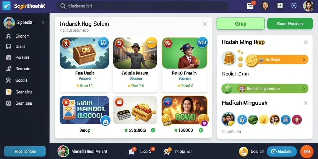 Karakter unik dengan desain menarik.
