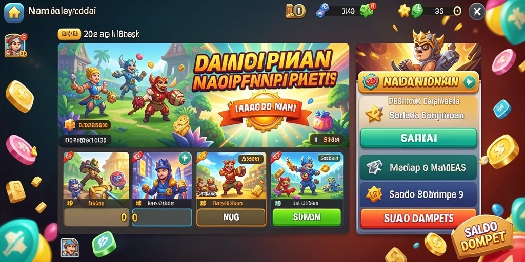 Gambar memperlihatkan interaksi antara pemain dan NPC.