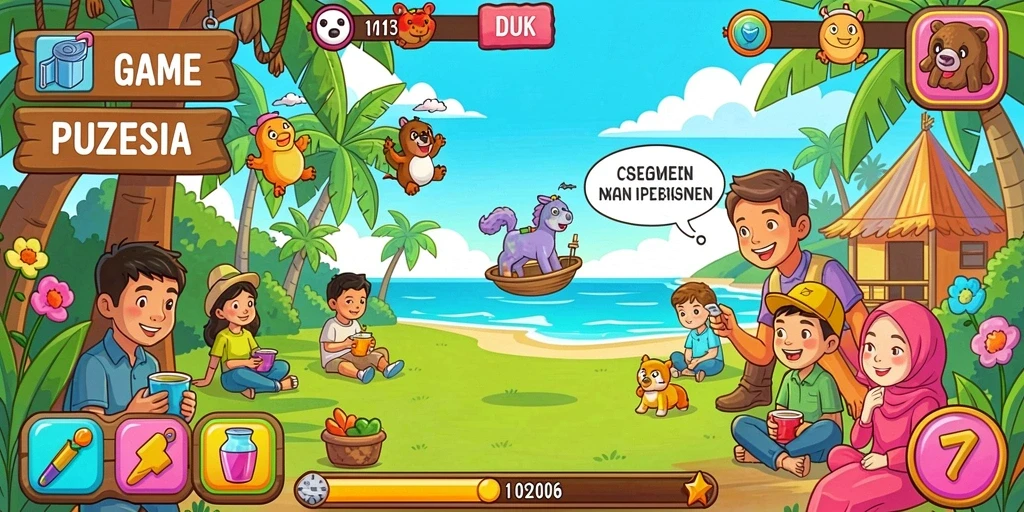 Belajar strategi baru setiap permainan.