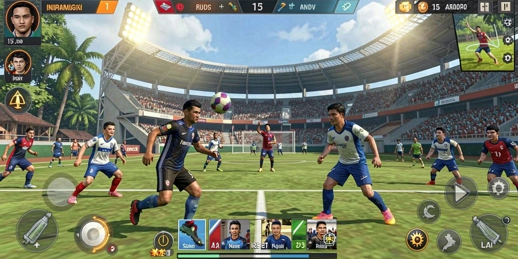 Fitur multiplayer yang seru dan kompetitif.