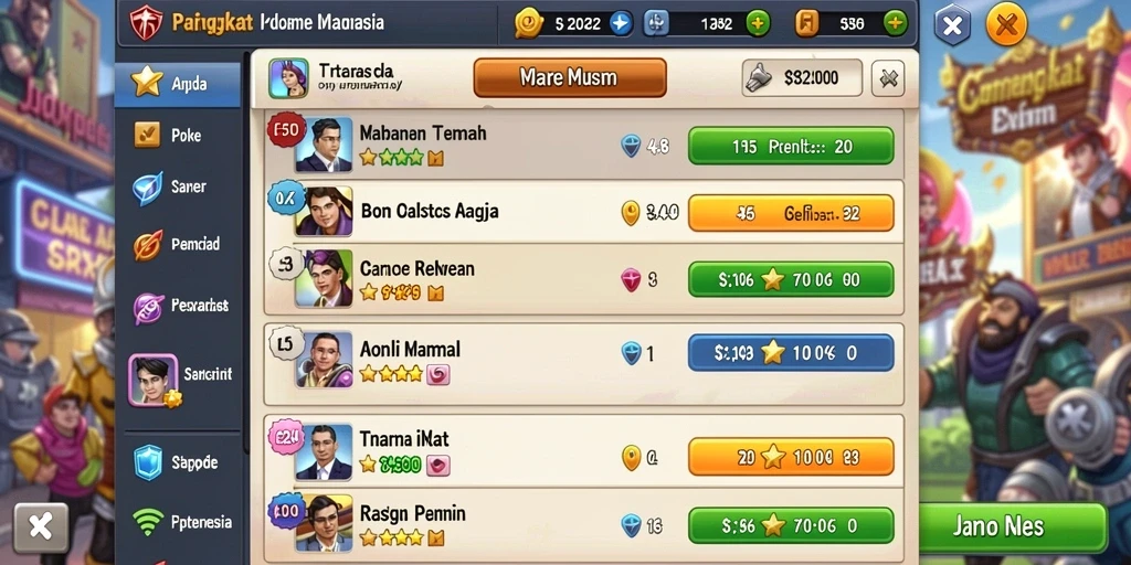 Tantangan seru dan mendebarkan di setiap level.