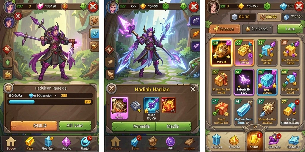 Mode multiplayer yang memungkinkan bersaing dengan teman.