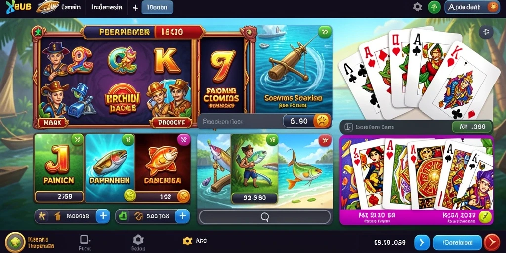 Gameplay yang menantang dengan berbagai level.