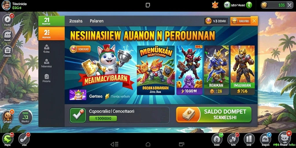 Tampilan antarmuka yang ramah pengguna dan mudah dinavigasi.